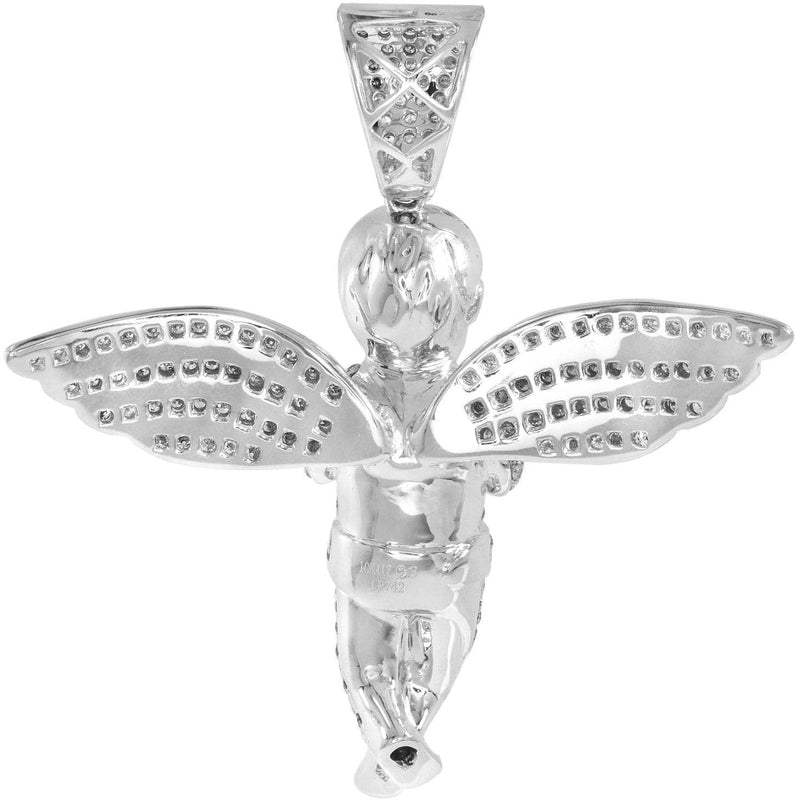 Diamond Angel Pendant | 26.69 Grams | 5.04 Carats