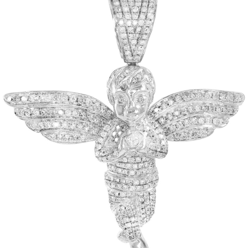 Diamond Angel Pendant | 26.69 Grams | 5.04 Carats