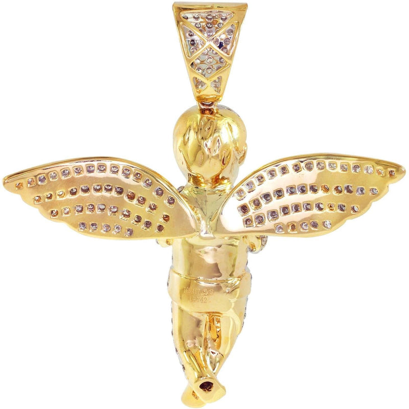 Diamond Angel Pendant | 26.34 Grams | 4.55 Carats
