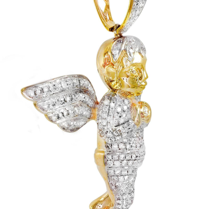 Diamond Angel Pendant | 26.34 Grams | 4.55 Carats