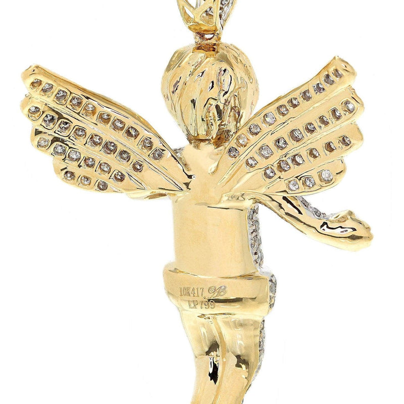 Diamond Angel Pendant | 13.09 Grams | 2.77 Carats