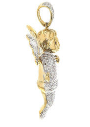 Diamond Angel Pendant | 13.09 Grams | 2.77 Carats