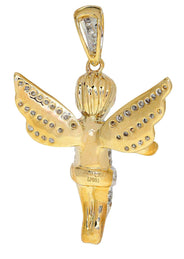 Diamond Angel Pendant | 4.14 Grams | 0.81 Carats