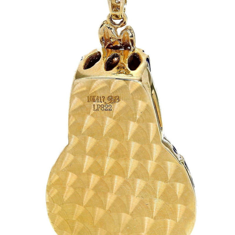 Diamond Pharaoh Piece | 13.69 Grams | 1.04 Carats