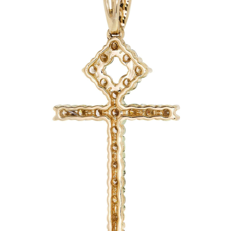 Diamond Ankh Pendant | 0.94 Carats | 2 Grams