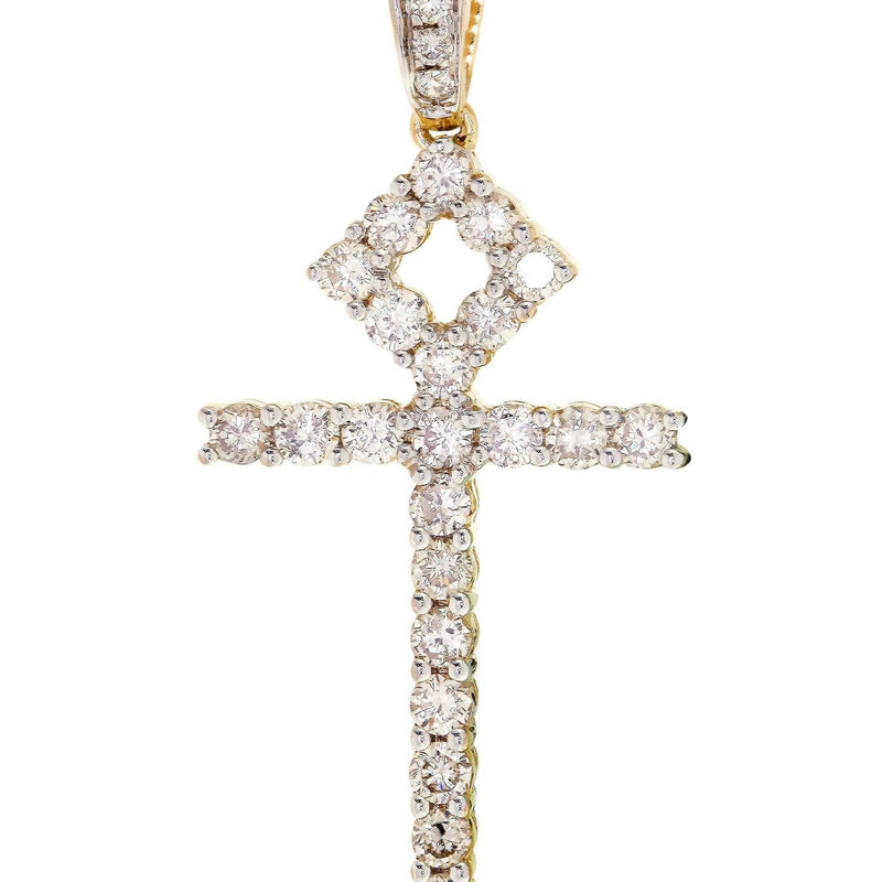 Diamond Ankh Pendant | 0.94 Carats | 2 Grams