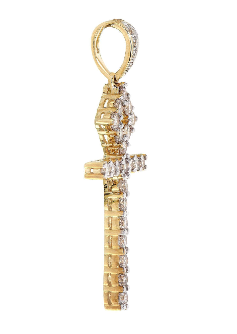 Diamond Ankh Pendant | 0.94 Carats | 2 Grams
