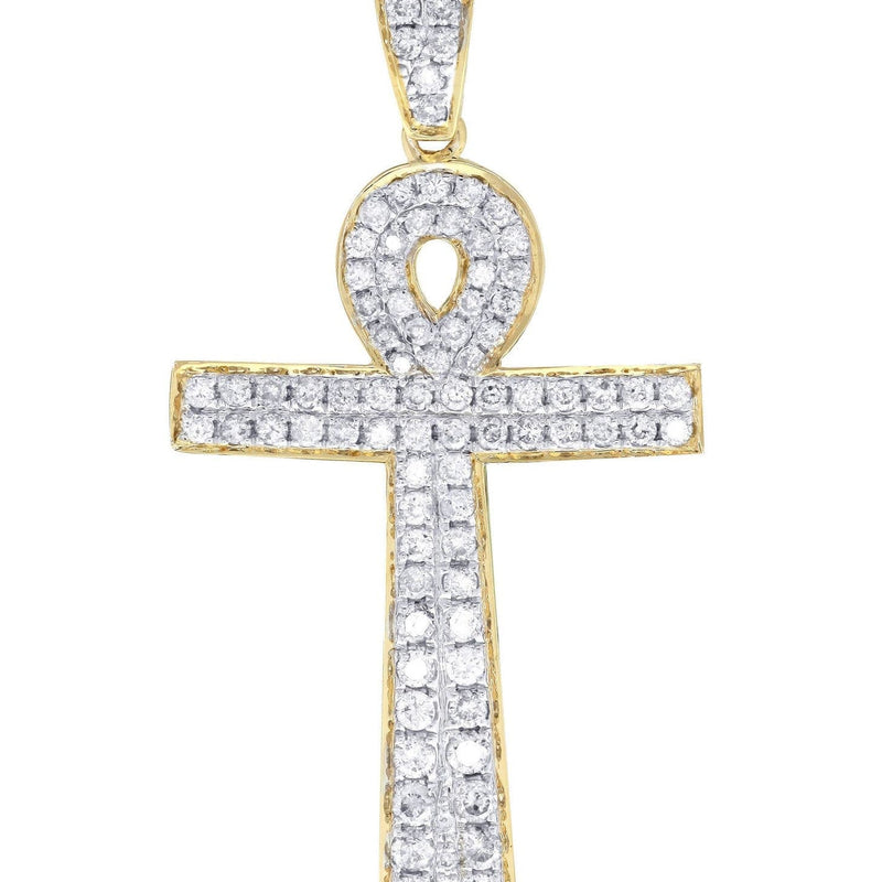 Diamond Cross Pendant | 1.02 Carats | 2.34 Grams