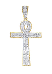 Diamond Cross Pendant | 1.02 Carats | 2.34 Grams