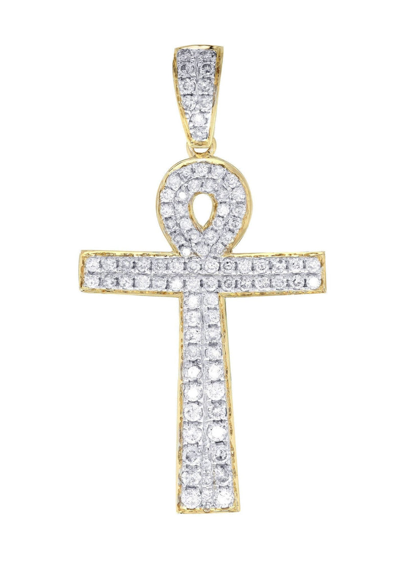Diamond Cross Pendant | 1.02 Carats | 2.34 Grams