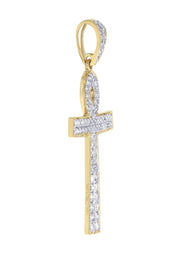 Diamond Cross Pendant | 1.02 Carats | 2.34 Grams