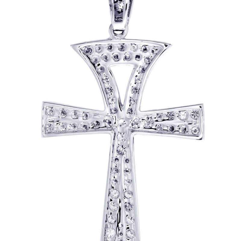 Diamond Ankh Pendant | 1.08 Carats | 2.52 Grams