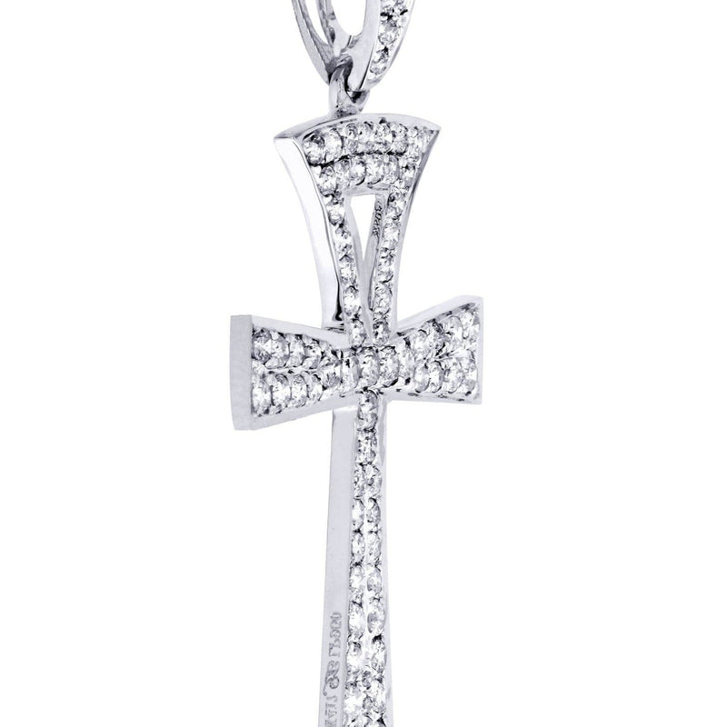 Diamond Ankh Pendant | 1.08 Carats | 2.52 Grams