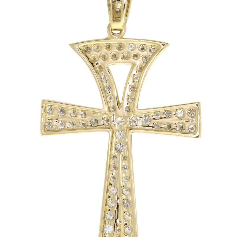 Diamond Ankh Pendant | 1.07 Carats | 2.36 Grams
