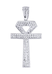 Diamond Ankh Pendant | 1.1 Carats | 2.52 Grams