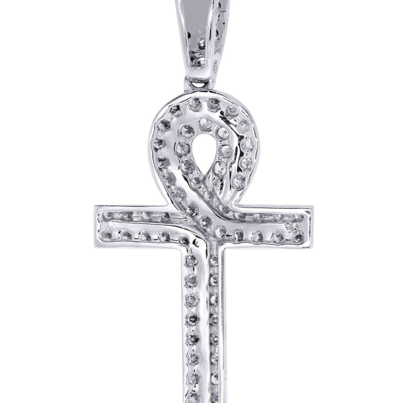 Diamond Ankh Pendant | 0.71 Carats | 2.18 Grams