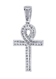 Diamond Ankh Pendant | 0.71 Carats | 2.18 Grams