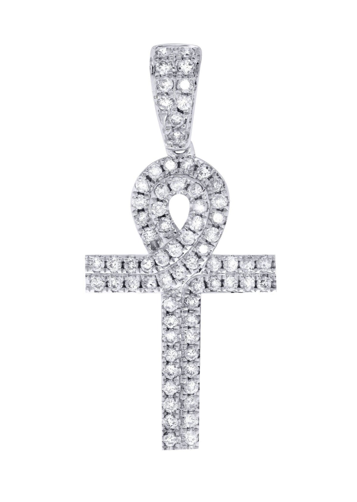 Diamond Ankh Pendant | 0.71 Carats | 2.18 Grams