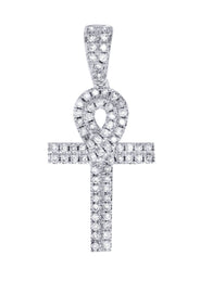 Diamond Ankh Pendant | 0.71 Carats | 2.18 Grams