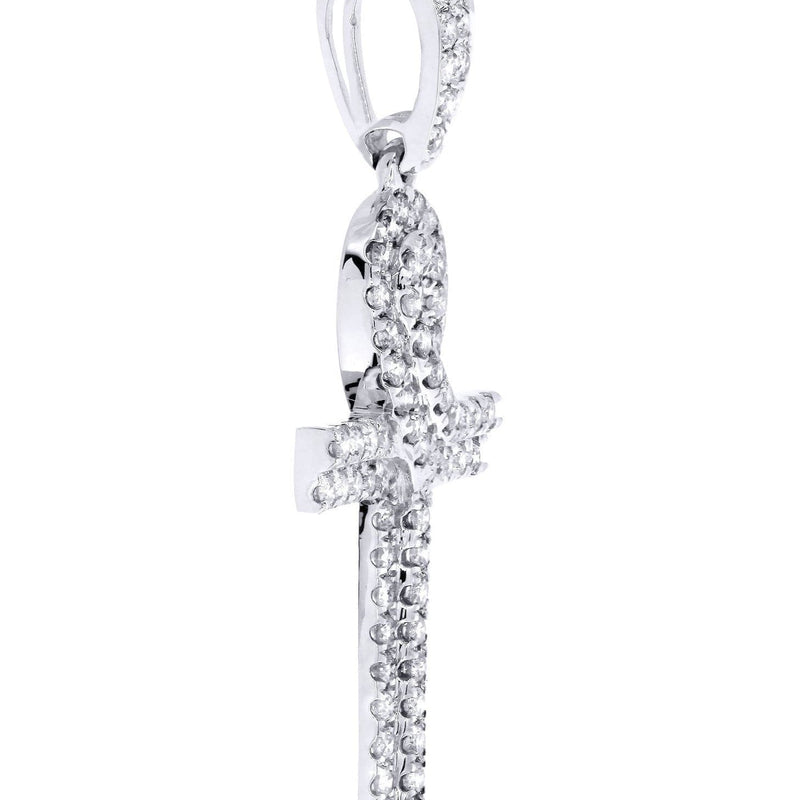 Diamond Ankh Pendant | 0.71 Carats | 2.18 Grams