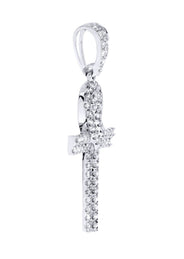 Diamond Ankh Pendant | 0.71 Carats | 2.18 Grams