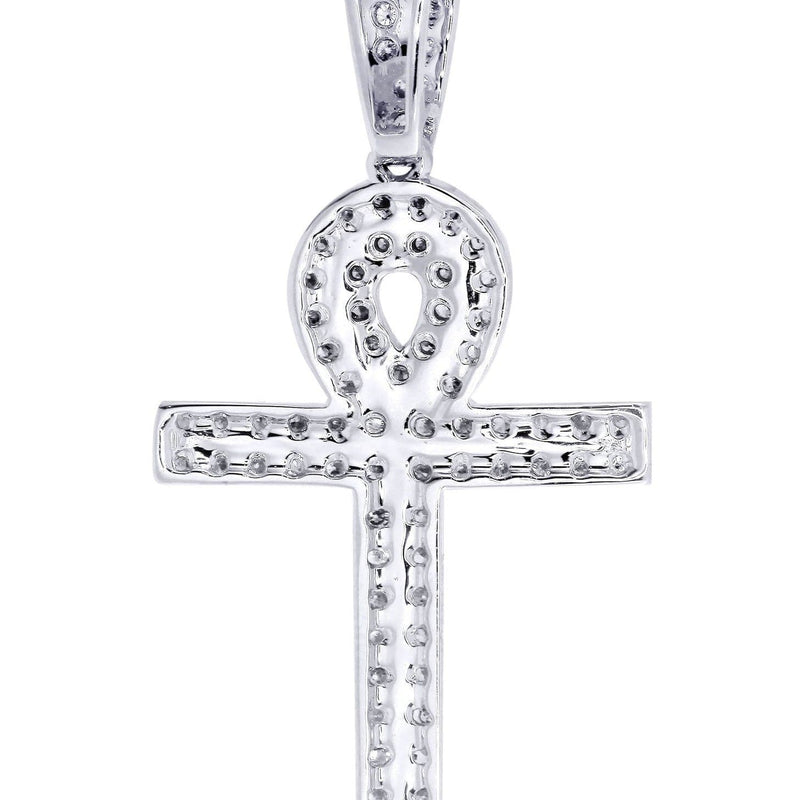 Diamond Ankh Pendant | 0.74 Carats | 2.14 Grams