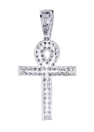 Diamond Ankh Pendant | 0.74 Carats | 2.14 Grams