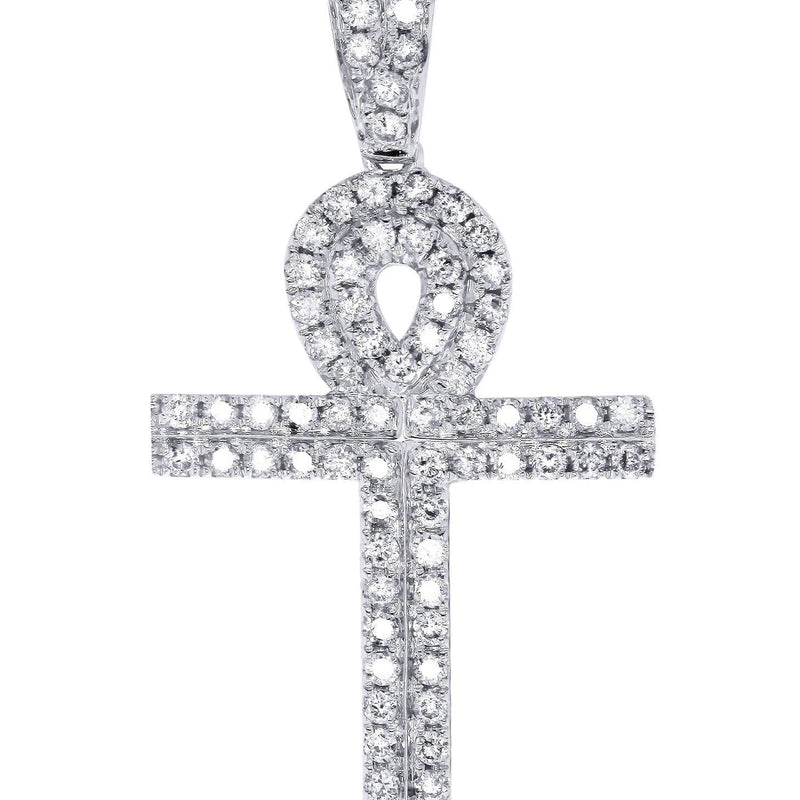 Diamond Ankh Pendant | 0.74 Carats | 2.14 Grams