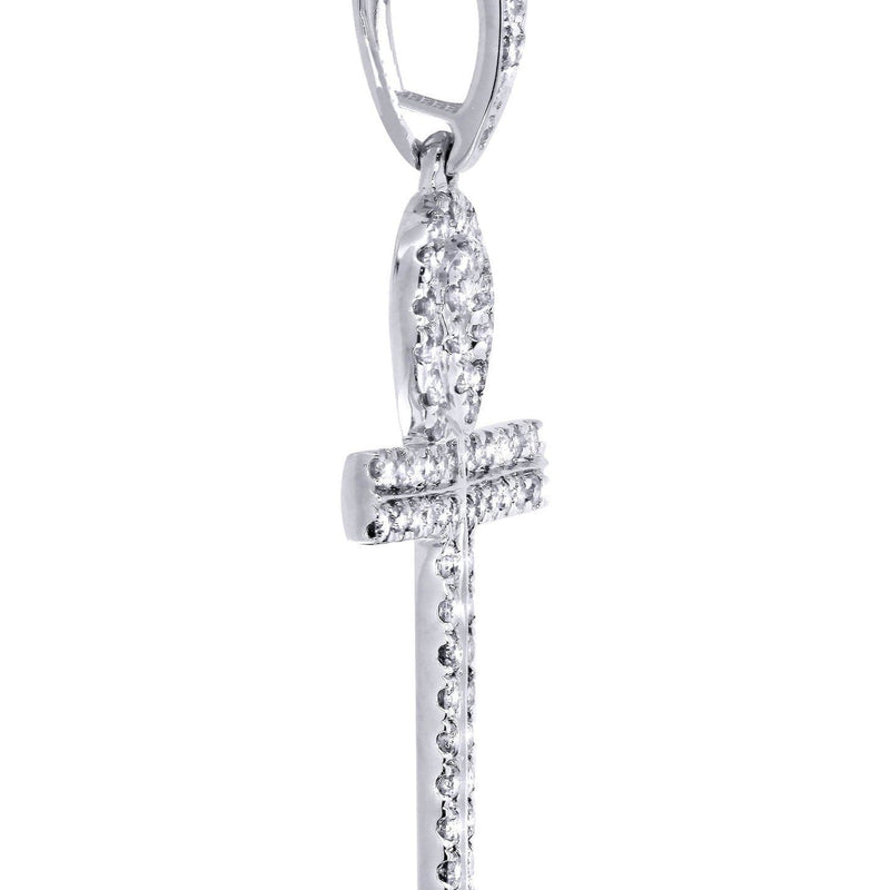 Diamond Ankh Pendant | 0.74 Carats | 2.14 Grams
