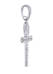 Diamond Ankh Pendant | 0.74 Carats | 2.14 Grams