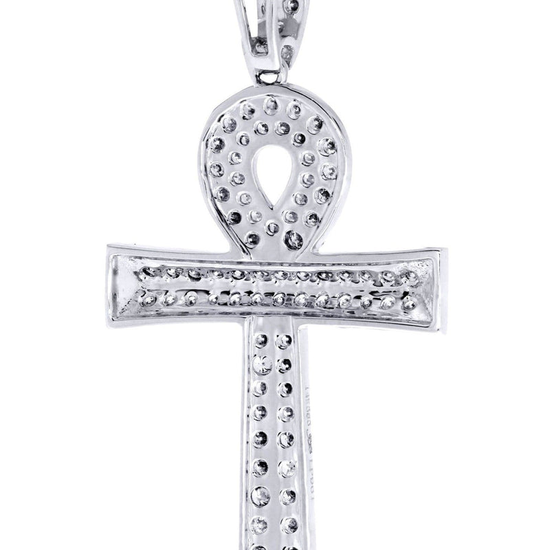 Diamond Ankh Pendant | 0.47 Carats | 3.44 Grams
