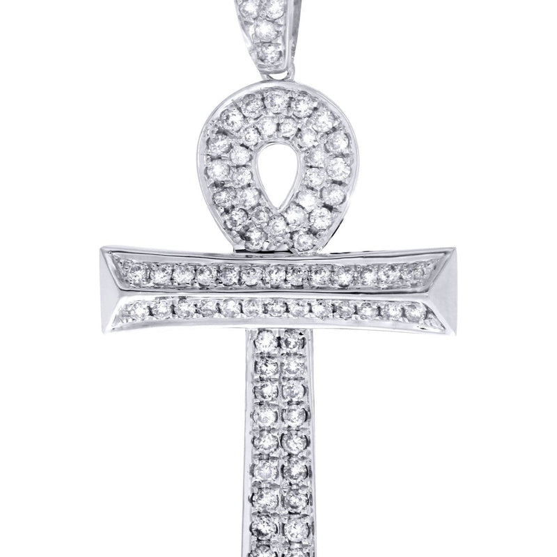 Diamond Ankh Pendant | 0.47 Carats | 3.44 Grams