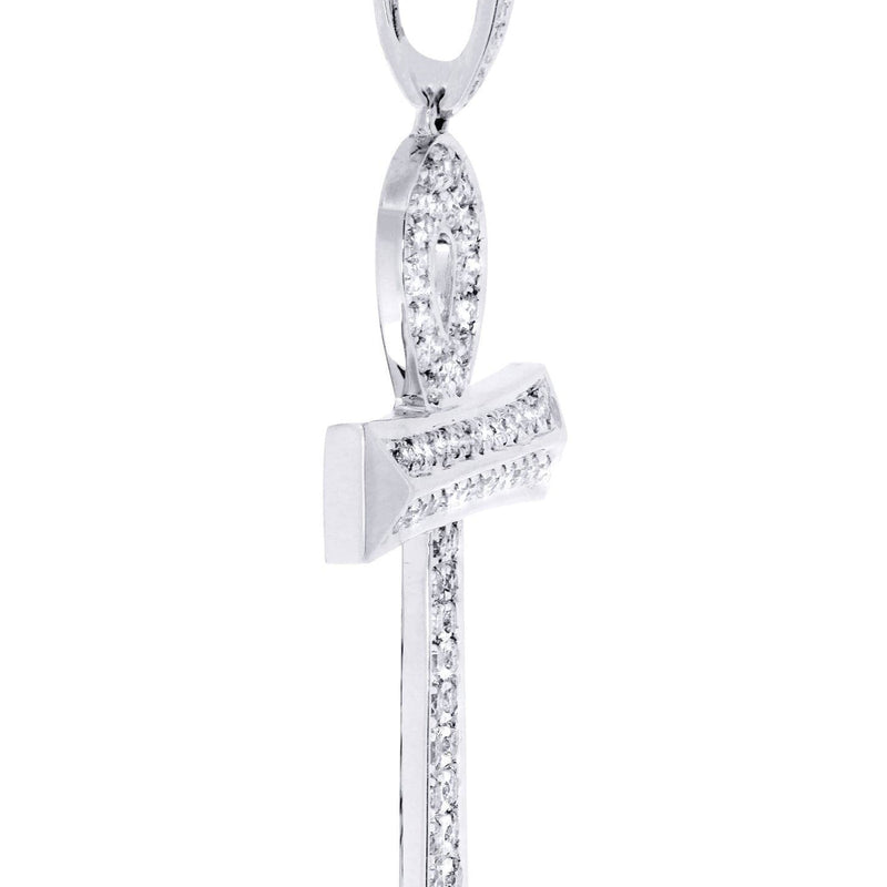 Diamond Ankh Pendant | 0.47 Carats | 3.44 Grams