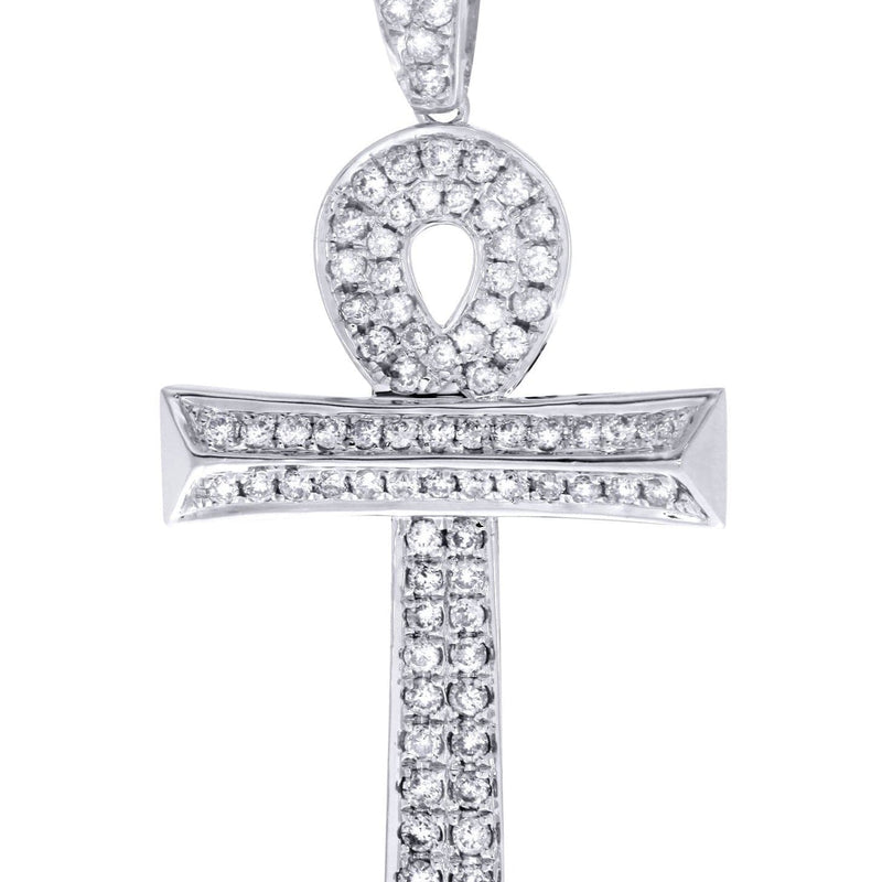 Diamond Ankh Pendant | 0.9 Carats | 3.44 Grams