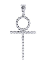 Diamond Ankh Pendant | 1.96 Carats | 4.52 Grams