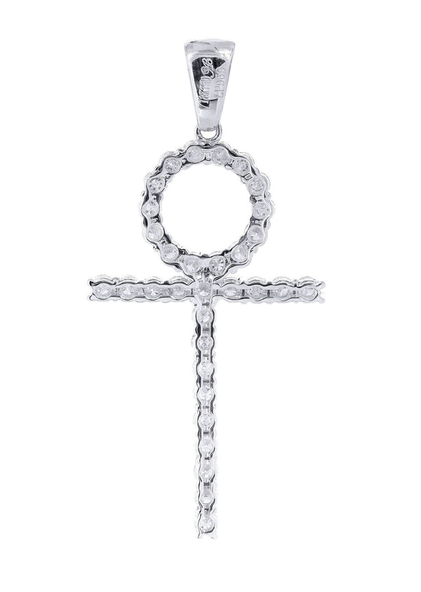 Diamond Ankh Pendant | 1.96 Carats | 4.52 Grams