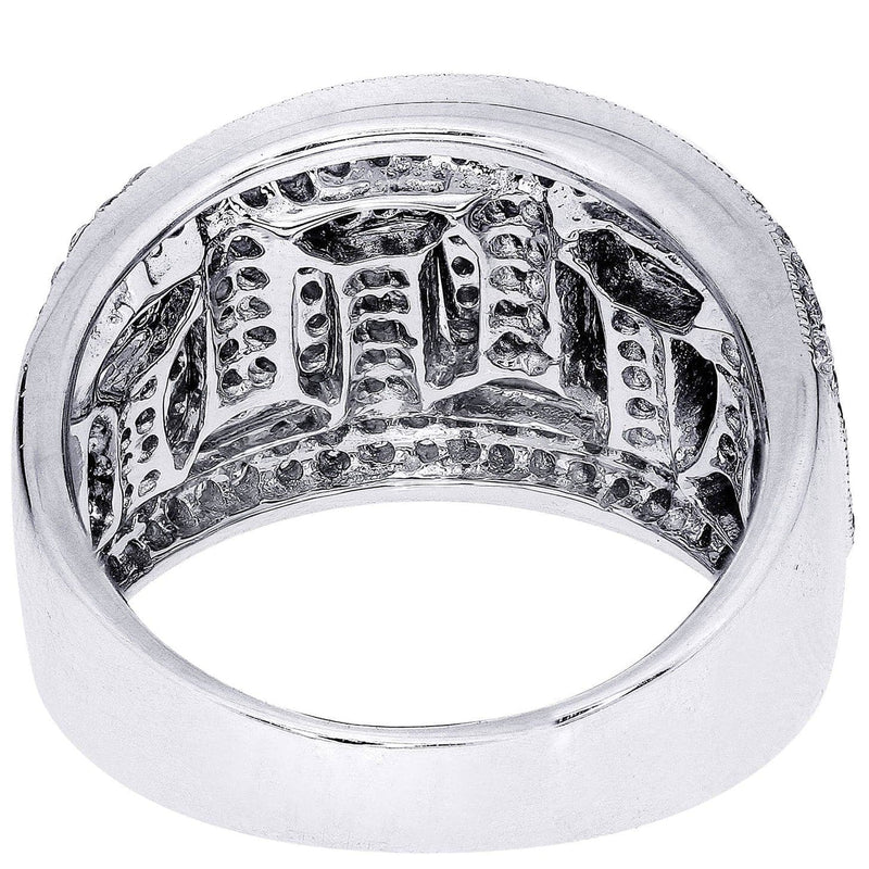 White Gold Mens Diamond Ring| 1.19 Carats| 11.28 Grams