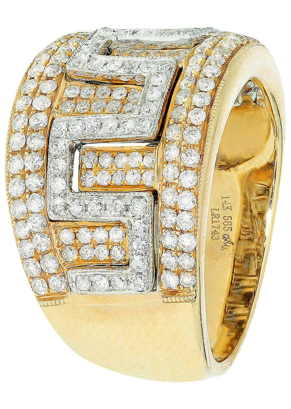 Mens Diamond Ring / Pinky Diamond Ring| 1.19 Carats