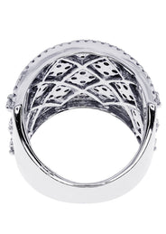 White Gold Mens Diamond Ring| 2.71 Carats| 13.7 Grams