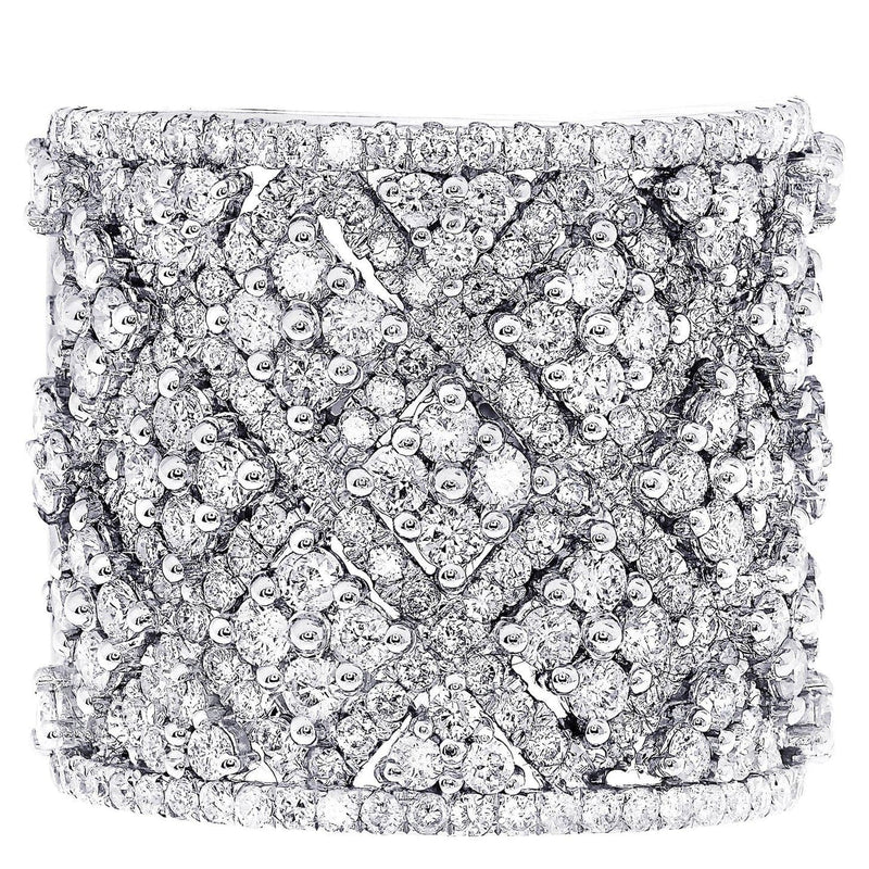 White Gold Mens Diamond Ring| 2.71 Carats| 13.7 Grams