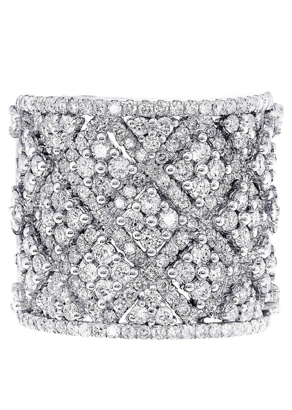 White Gold Mens Diamond Ring| 2.71 Carats| 13.7 Grams