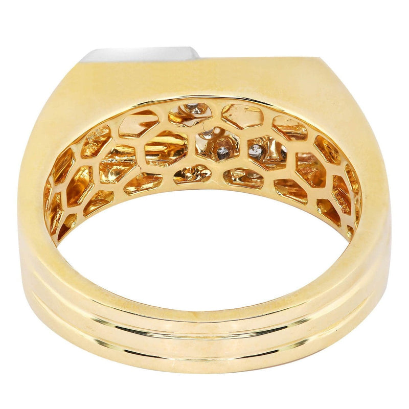 Mens Diamond Pinky Ring| 0.28 Carats| 8.73 Grams