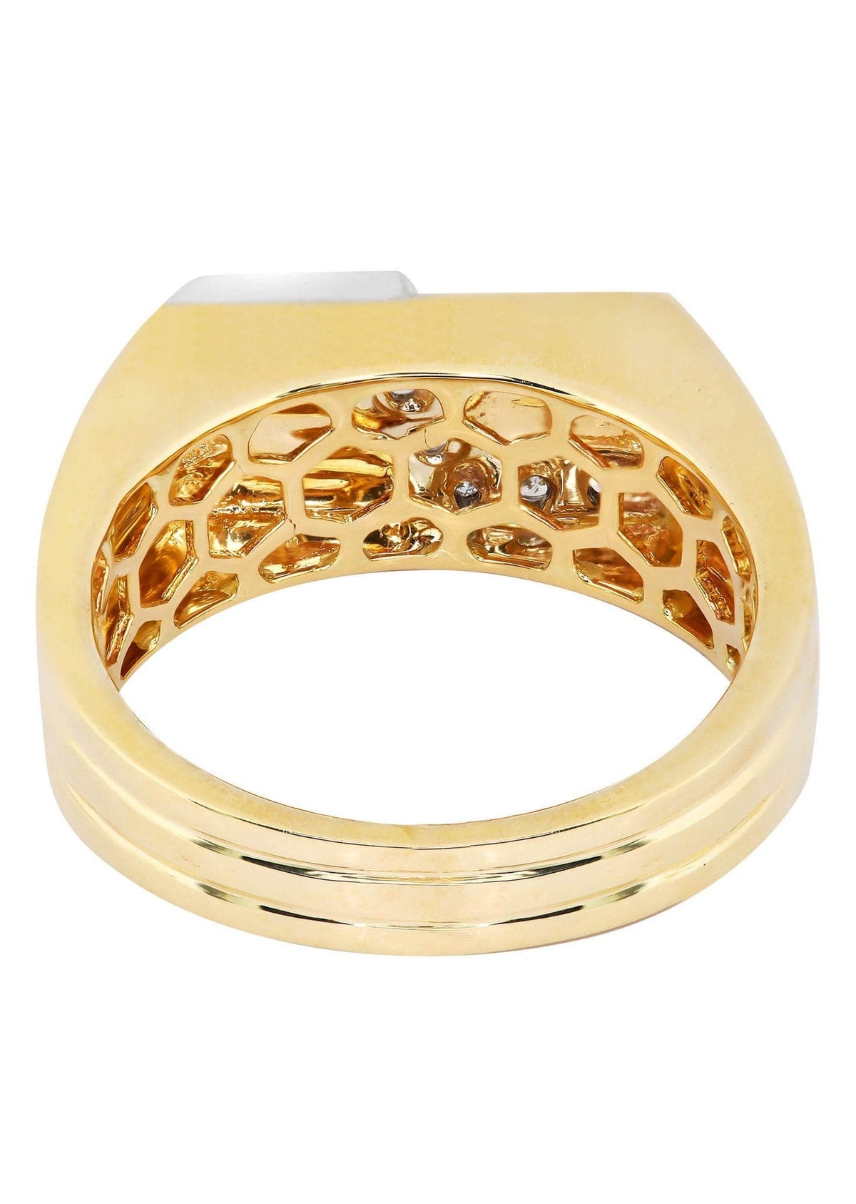 Mens Diamond Pinky Ring| 0.28 Carats| 8.73 Grams