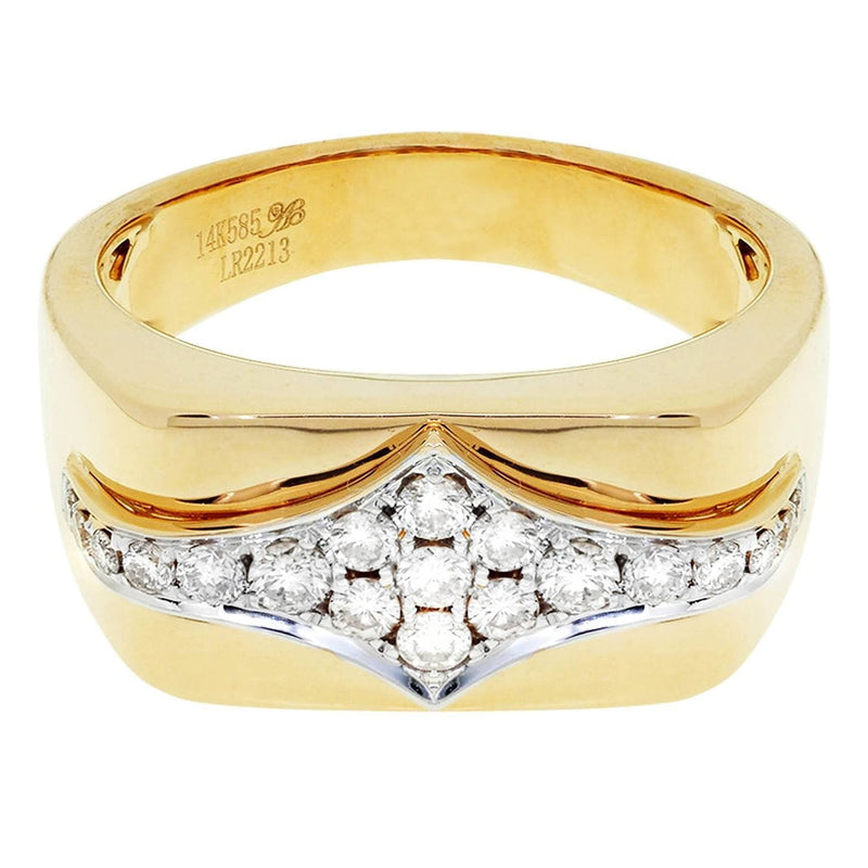 Mens Diamond Ring| 0.53 Carats