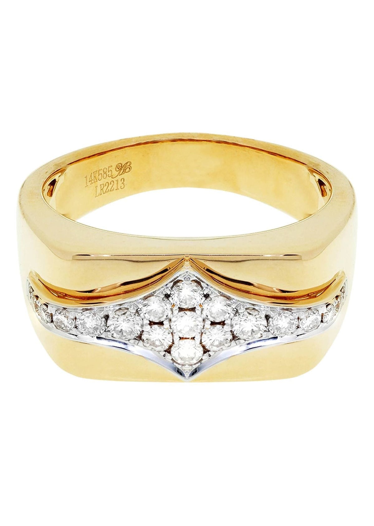 Mens Diamond Ring| 0.53 Carats