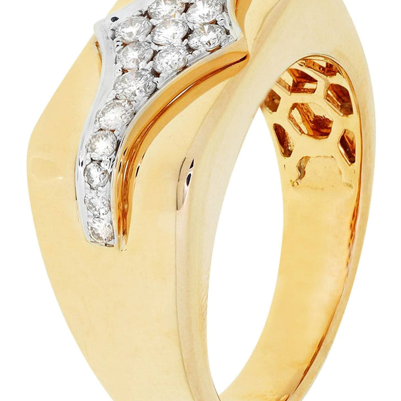 Mens Diamond Ring| 0.53 Carats