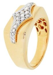 Mens Diamond Ring| 0.53 Carats