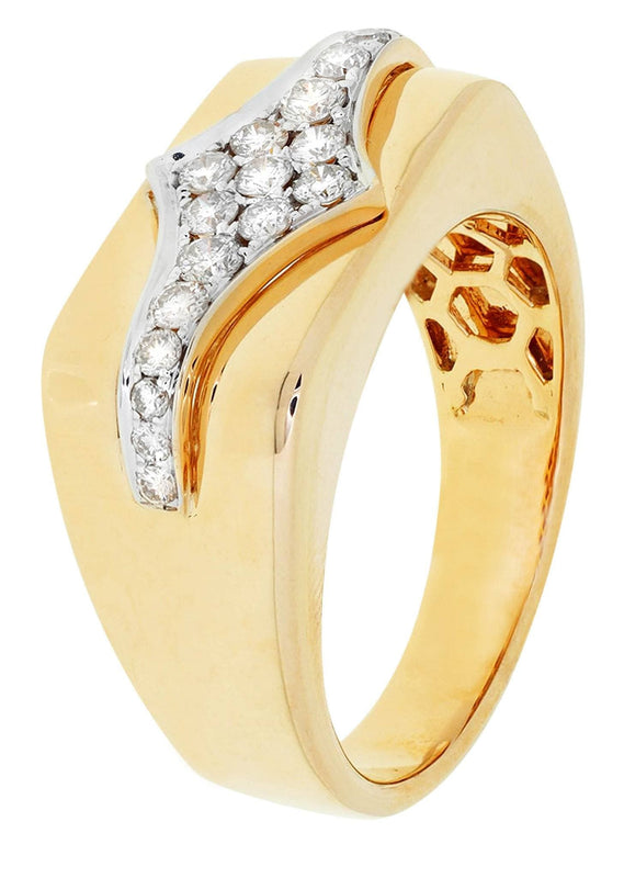 Mens Diamond Ring| 0.53 Carats