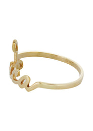 14K Gold Cursive Name Ring | Appx. 1 Gram
