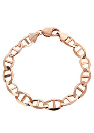 14K Rose Gold Bracelet Solid Mariner For Women